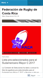 Mobile Screenshot of federacionrugbycr.com